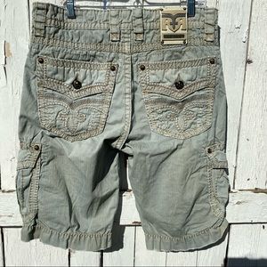 Rock Revival Baby Blue 23 inch Shorts Size 32